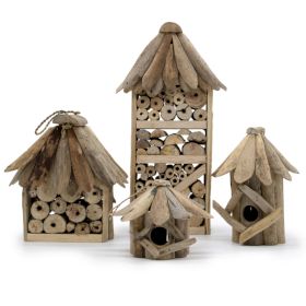 Driftwood Bird, Bee & Insect Boxes
