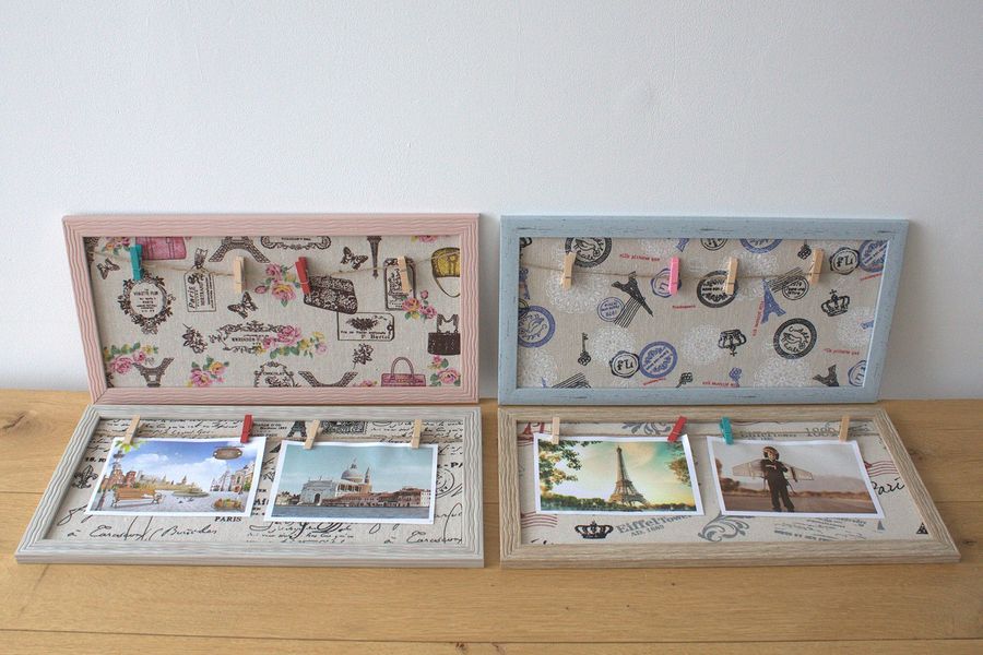 Mini DIY Okviri za Slike s Kvačicama - Razno Pariz