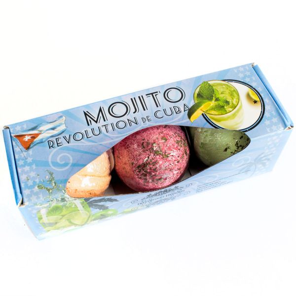 3 x Conjunto de 3 Bombas de banho de coquetel - Mojito