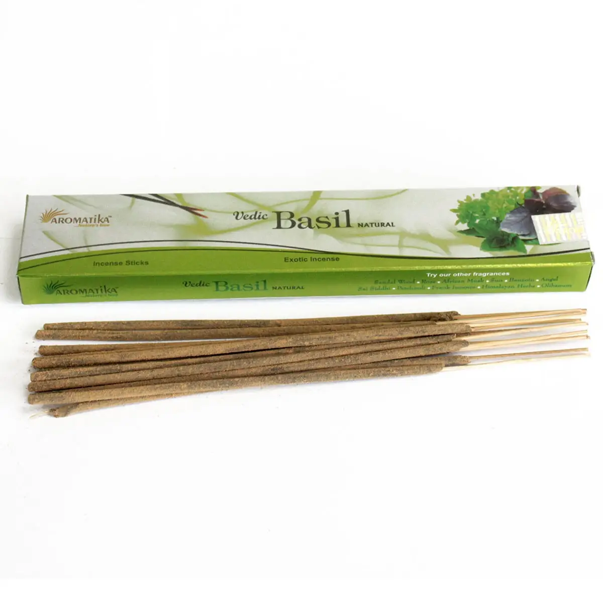 Vedic Incense Sticks - Basil — Incense · GlowDuty apothecary