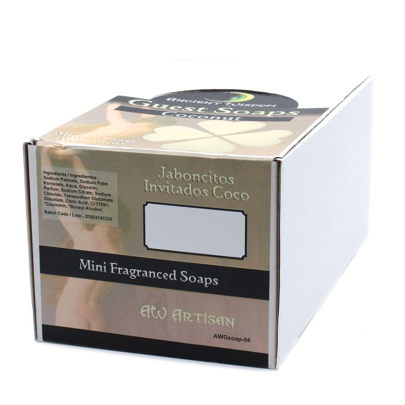 Coeur de Savon (appox 100) Noix de Coco