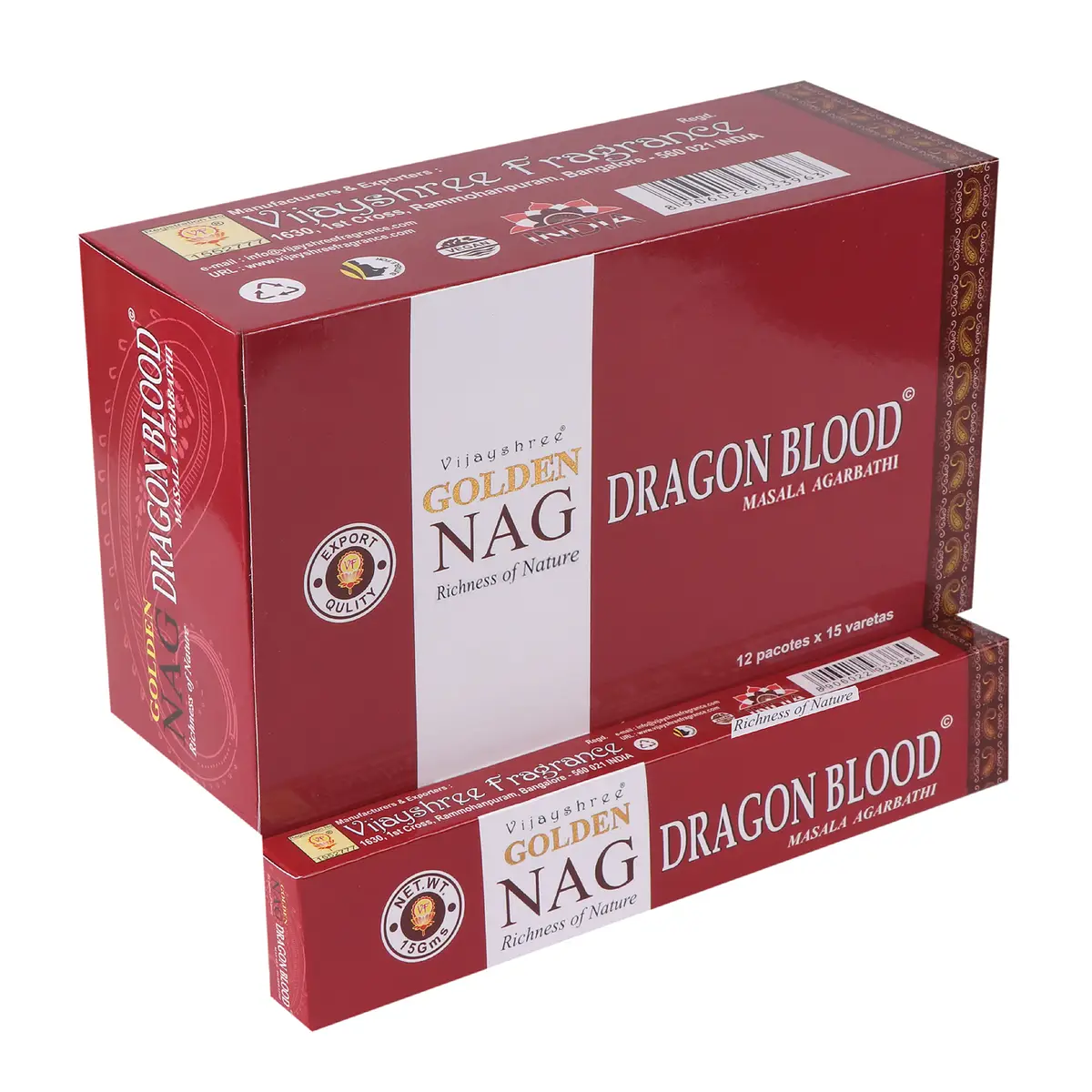 15g Golden Nag - Dragon Blood — Incense · GlowDuty apothecary
