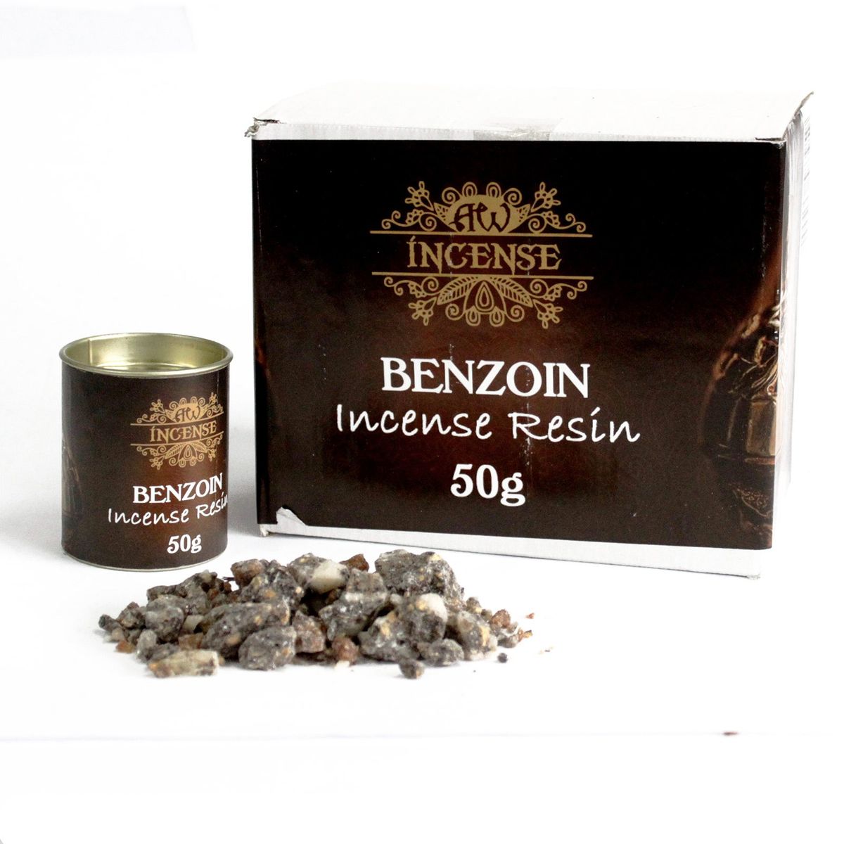 50 g de resina de benjoim