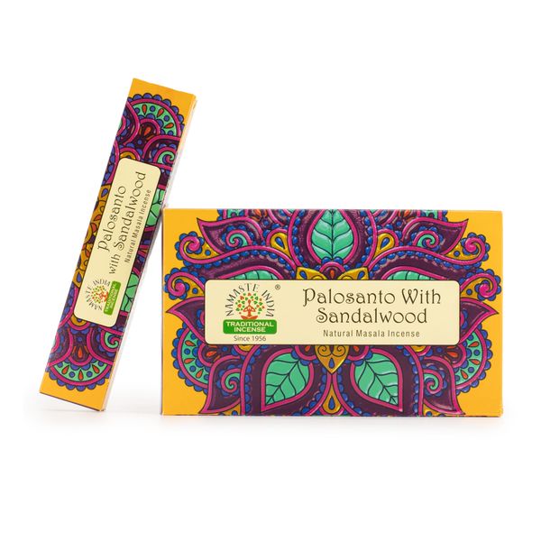 Incenso Namaste Mandala Masala - Palo Santo com Sândalo