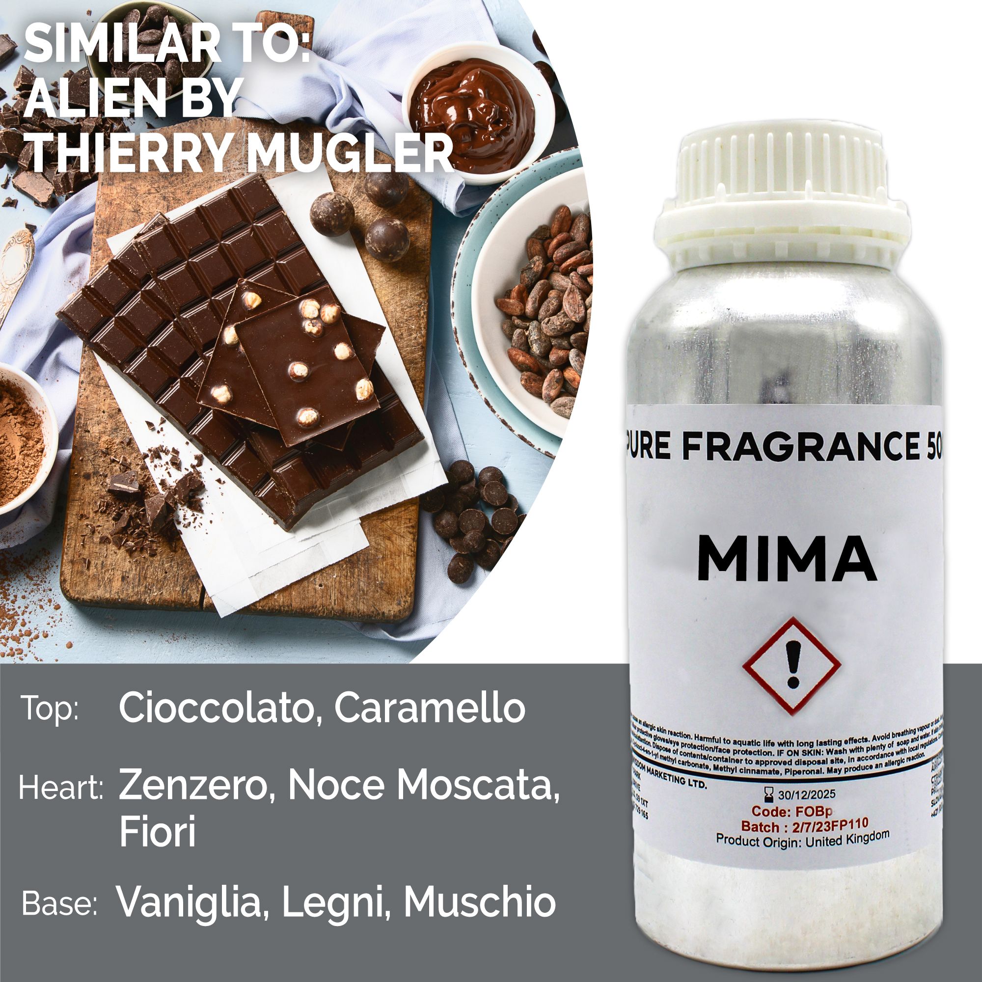 Fragranza Pura 500g - Mima