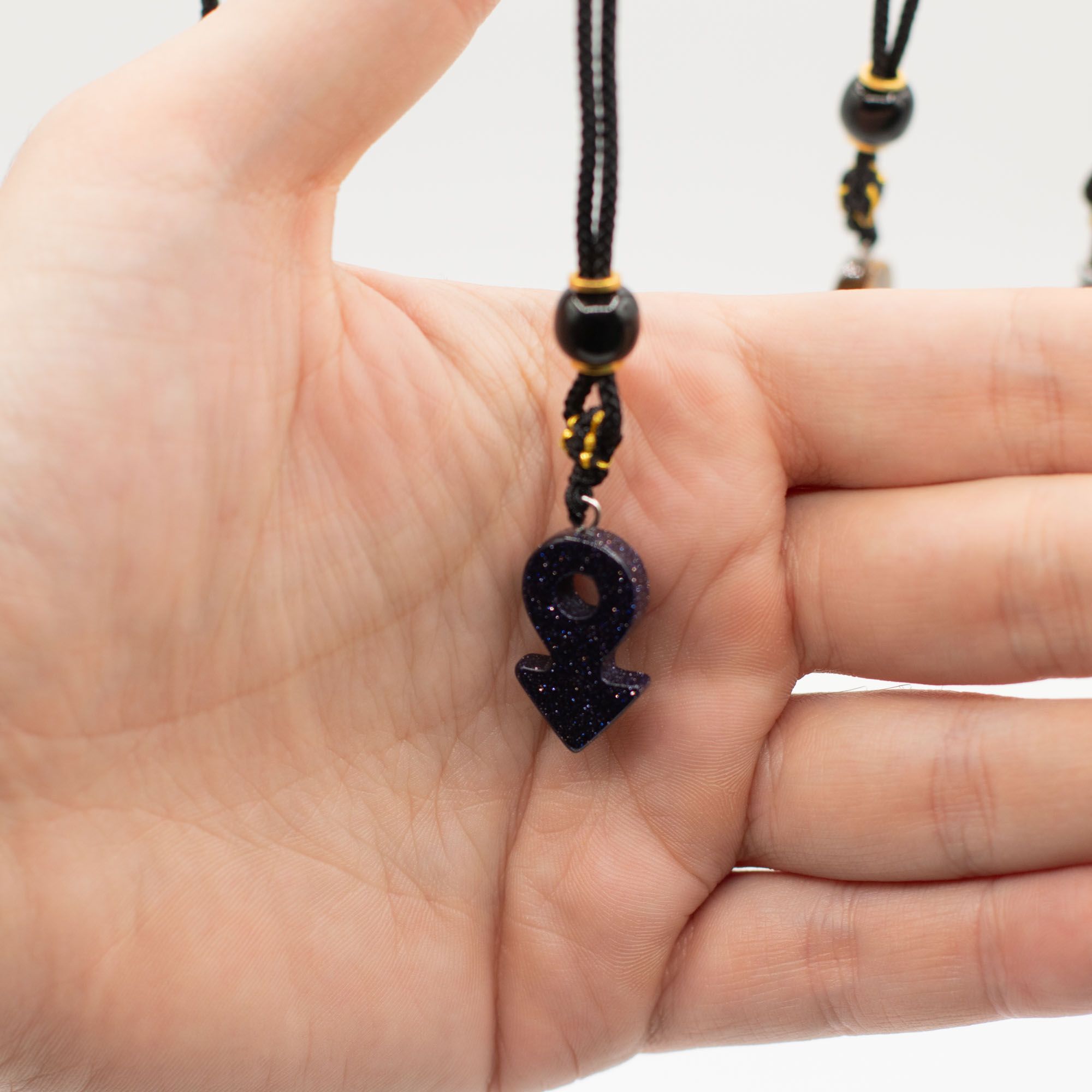 Colares de Corda com Pedras Peciosas - Coleção Icónica (sortidos)