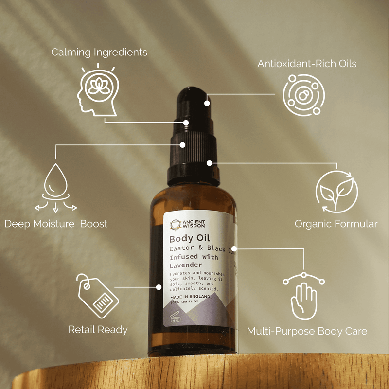 Aceite Corporal Organico 50 ml- Lavanda