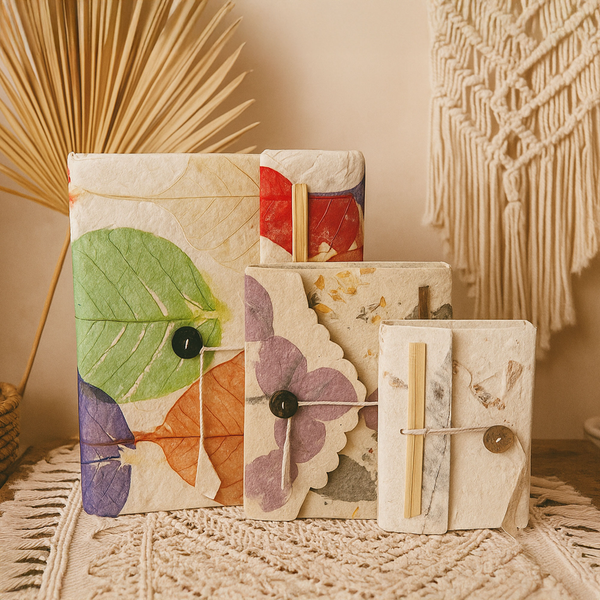 Cuadernos de papel Lokta