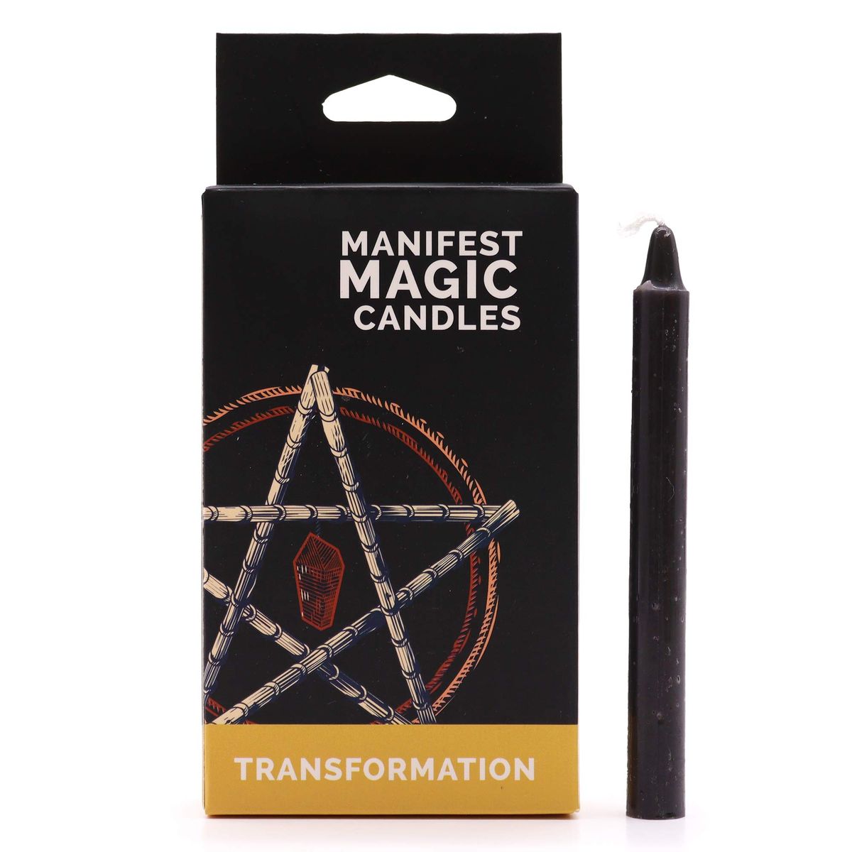 Velas Mágicas Manifest (pacote de 12) - Preto