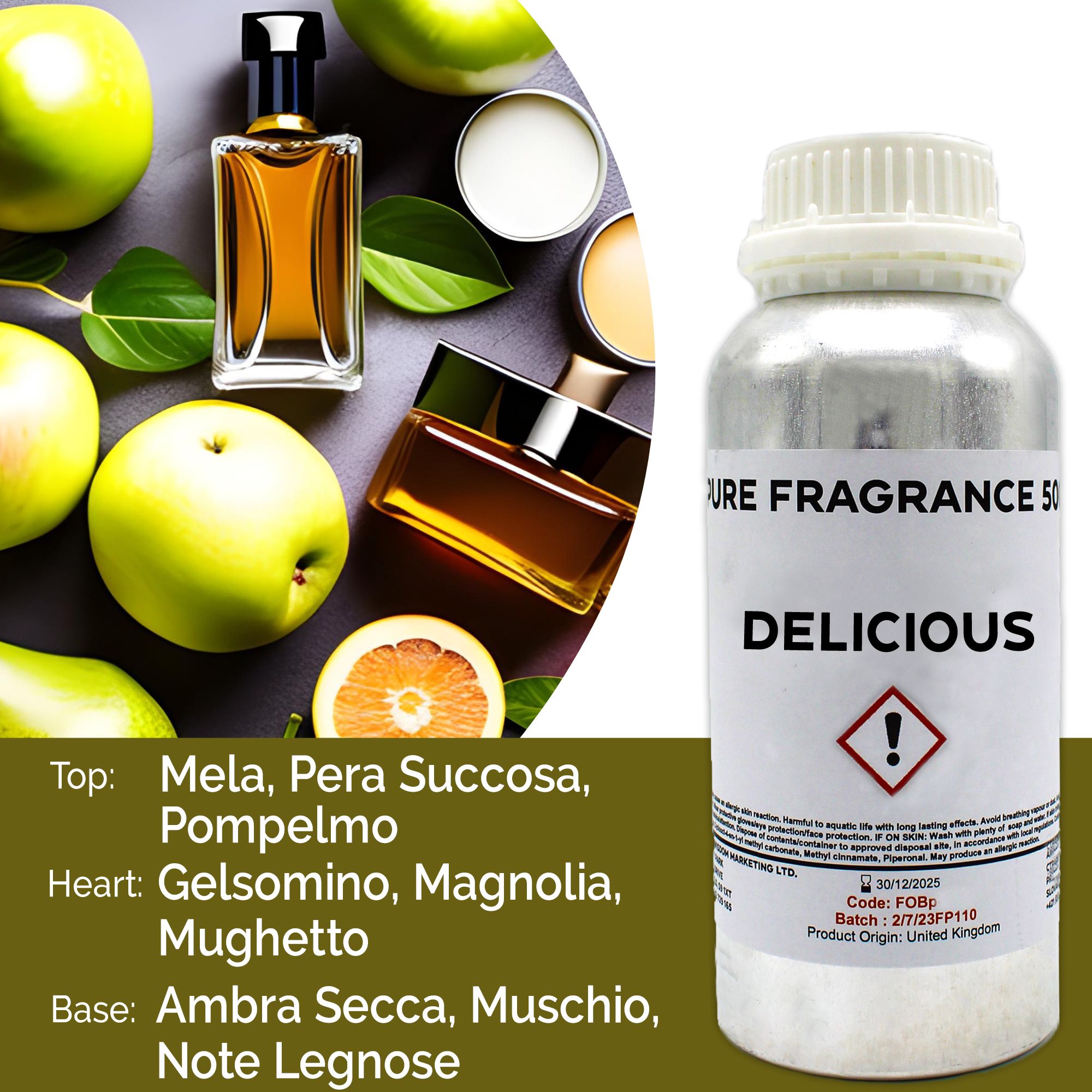 Fragranza Pura 500g - Delizioso