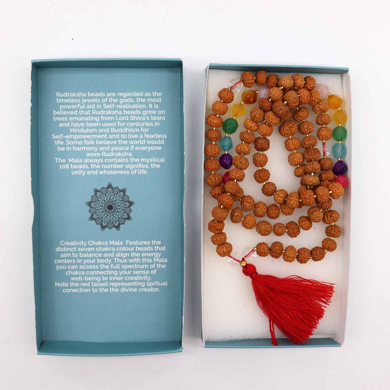 Collier Mala de Bali - Aura Chakra