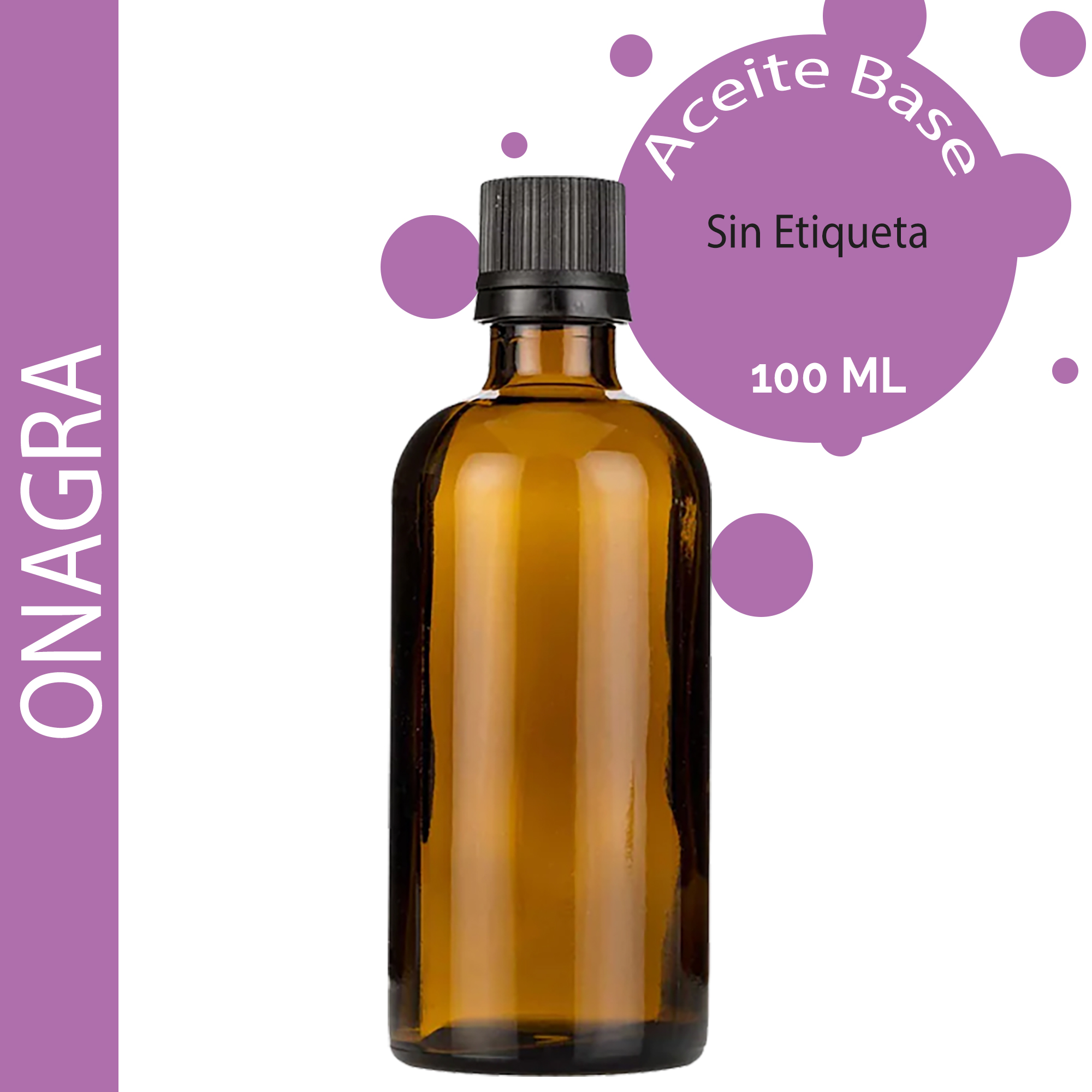 Aceite Base de Onagra - 100ml - Sin etiquetar