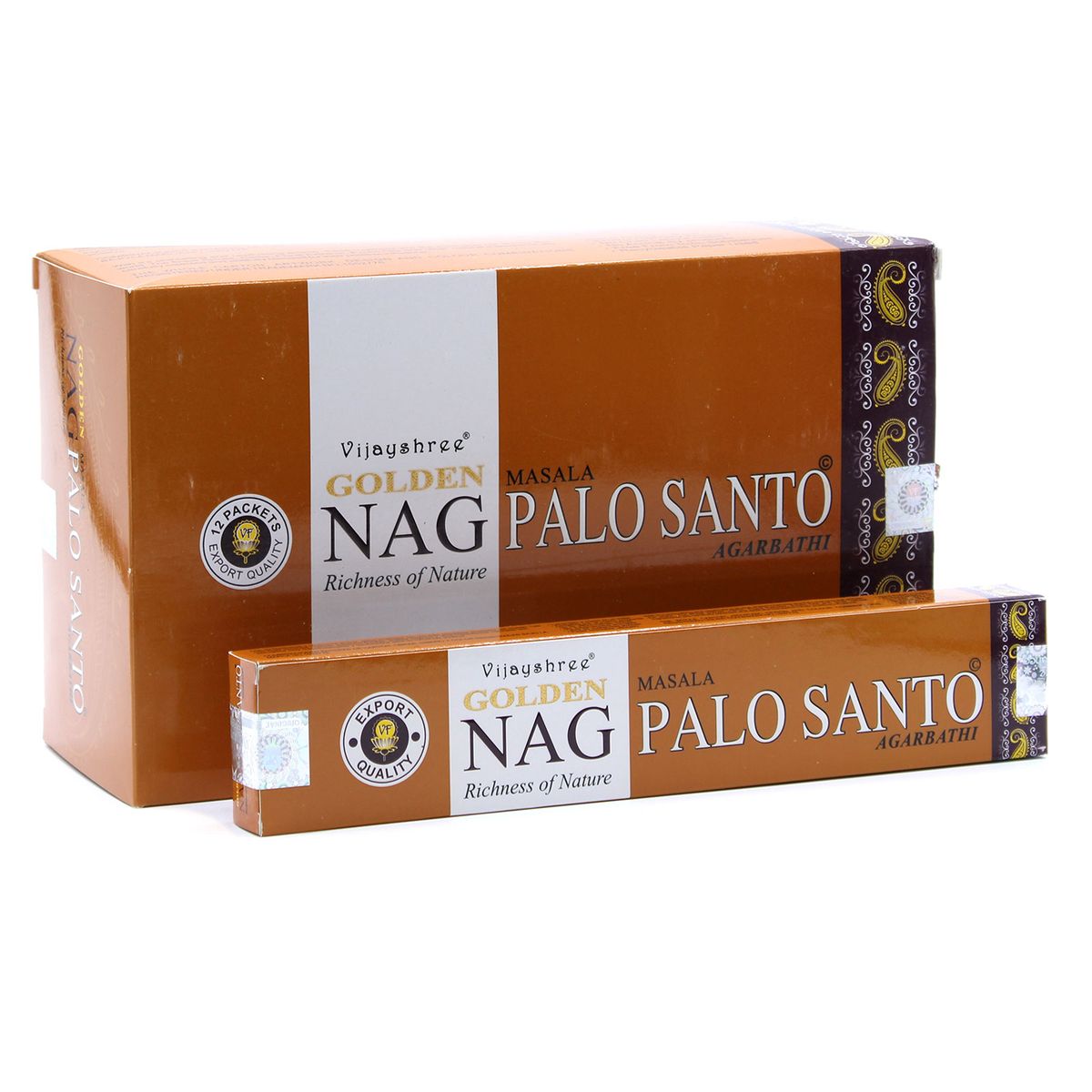 15 g de Incenso Dourado Nag - Pau santo