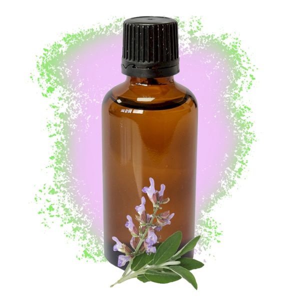 Oli Essenziali 50ml - Salvia Sclarea (Senza Etichetta)