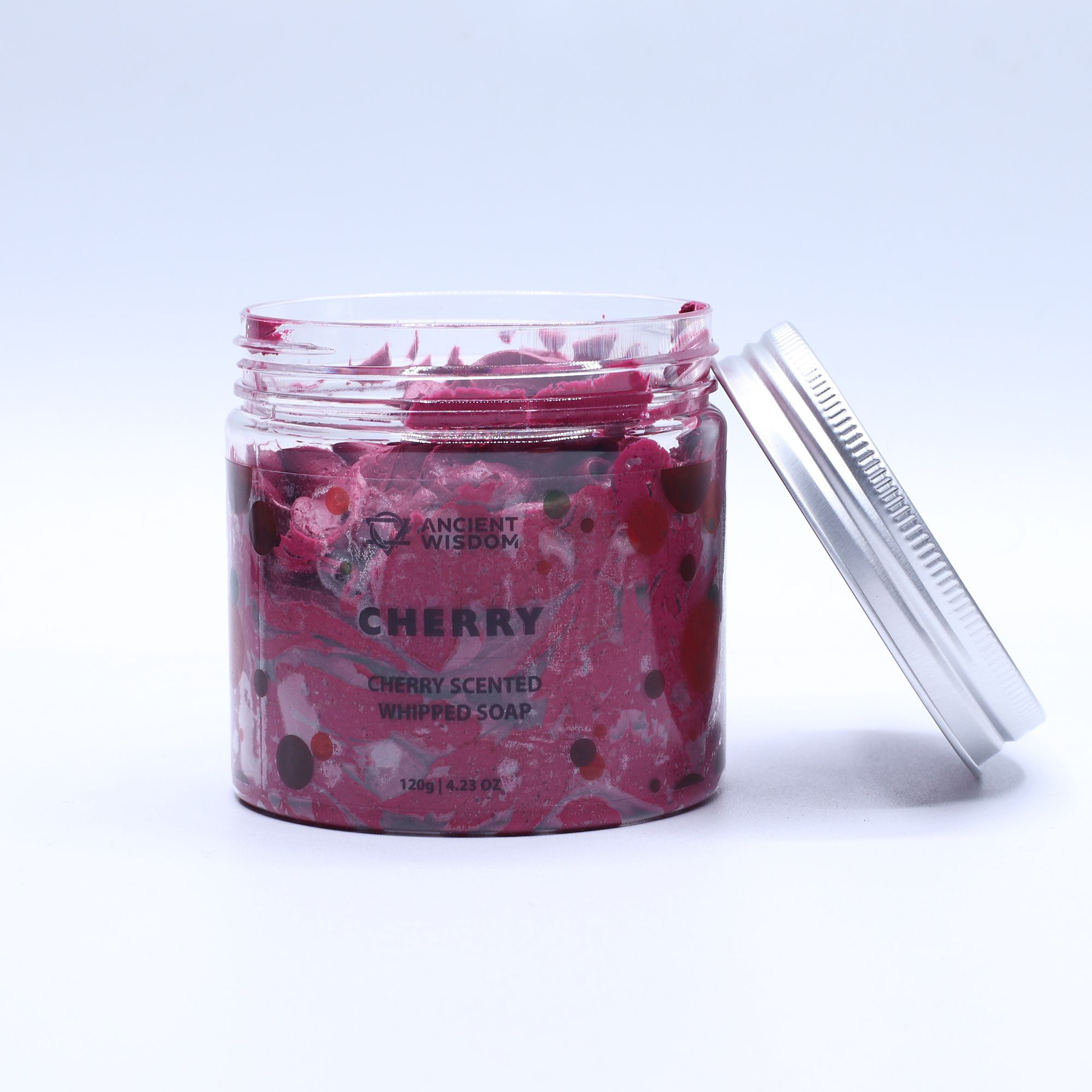 Cherry Whipped Soap 120g - Luxurious Cherry Scented Body Wash