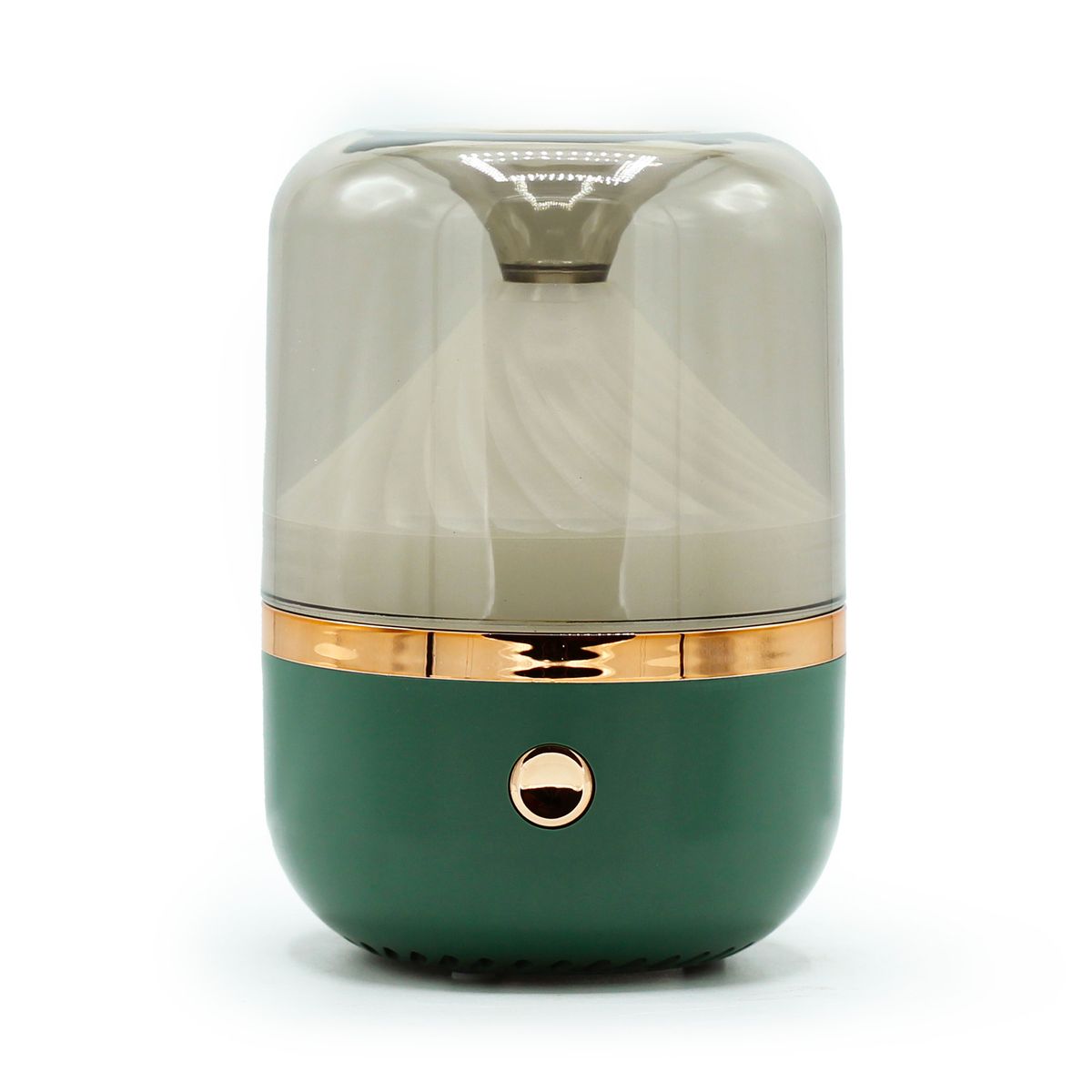 Difusor Aroma Verde e Bronze - USB - Mudança de cor