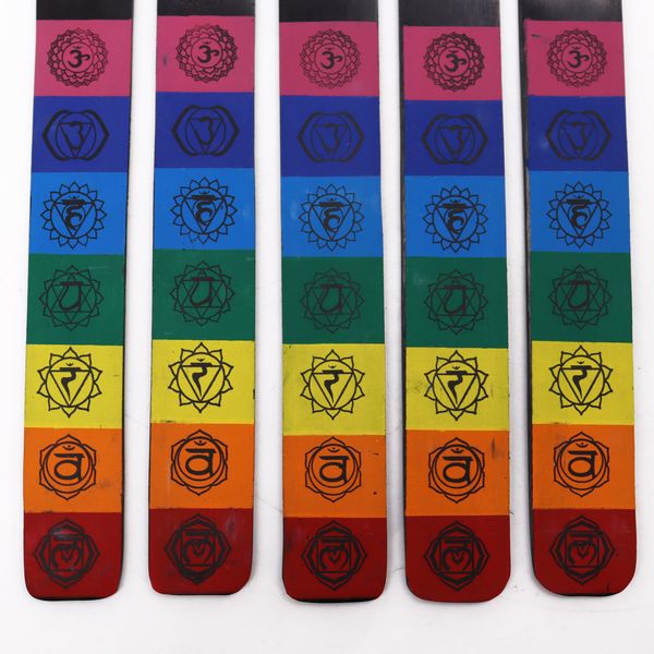 Porte-Encens de Couleur 7 Chakra