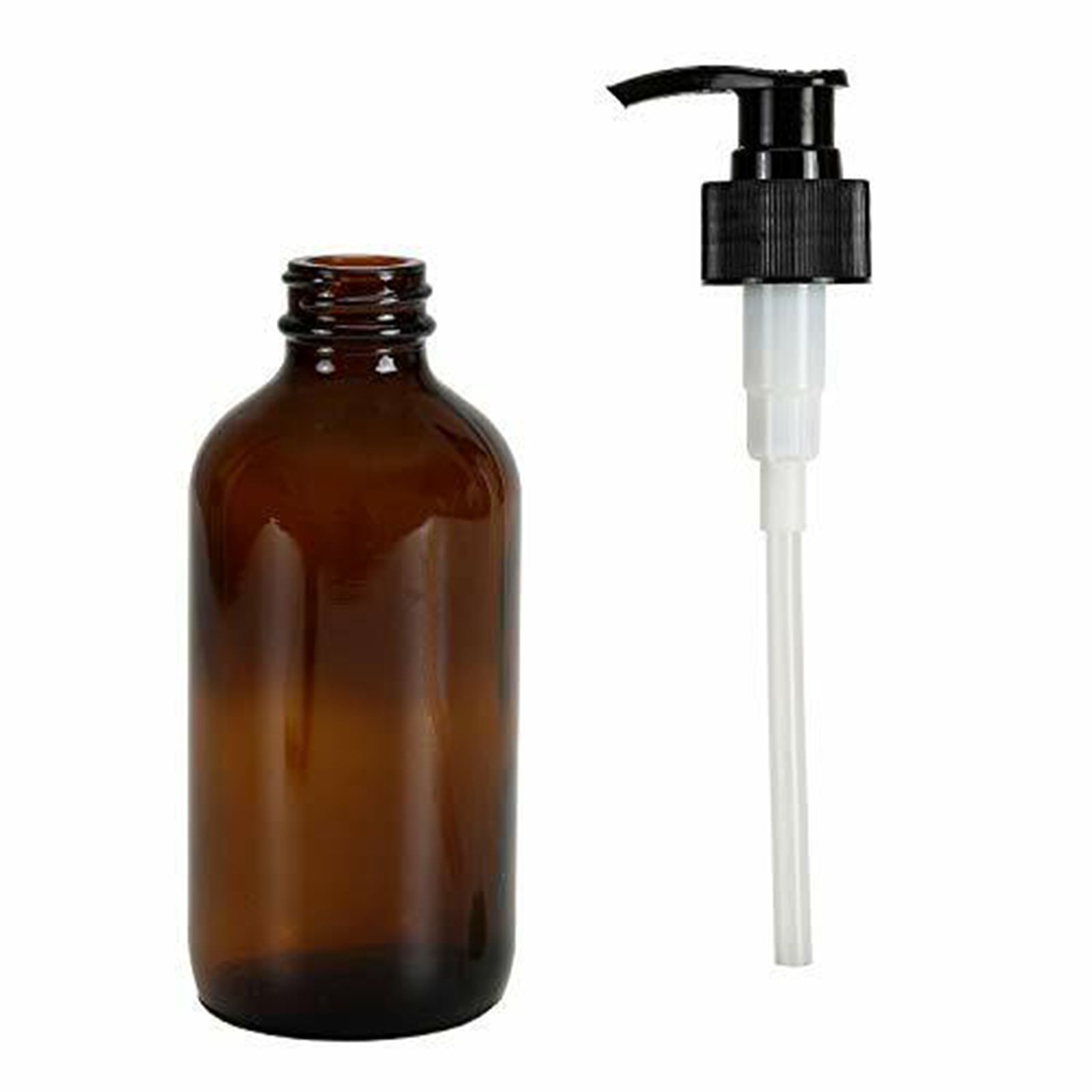 250ml Amber Glass Bottle - Ideal for Essential Oils & Storage