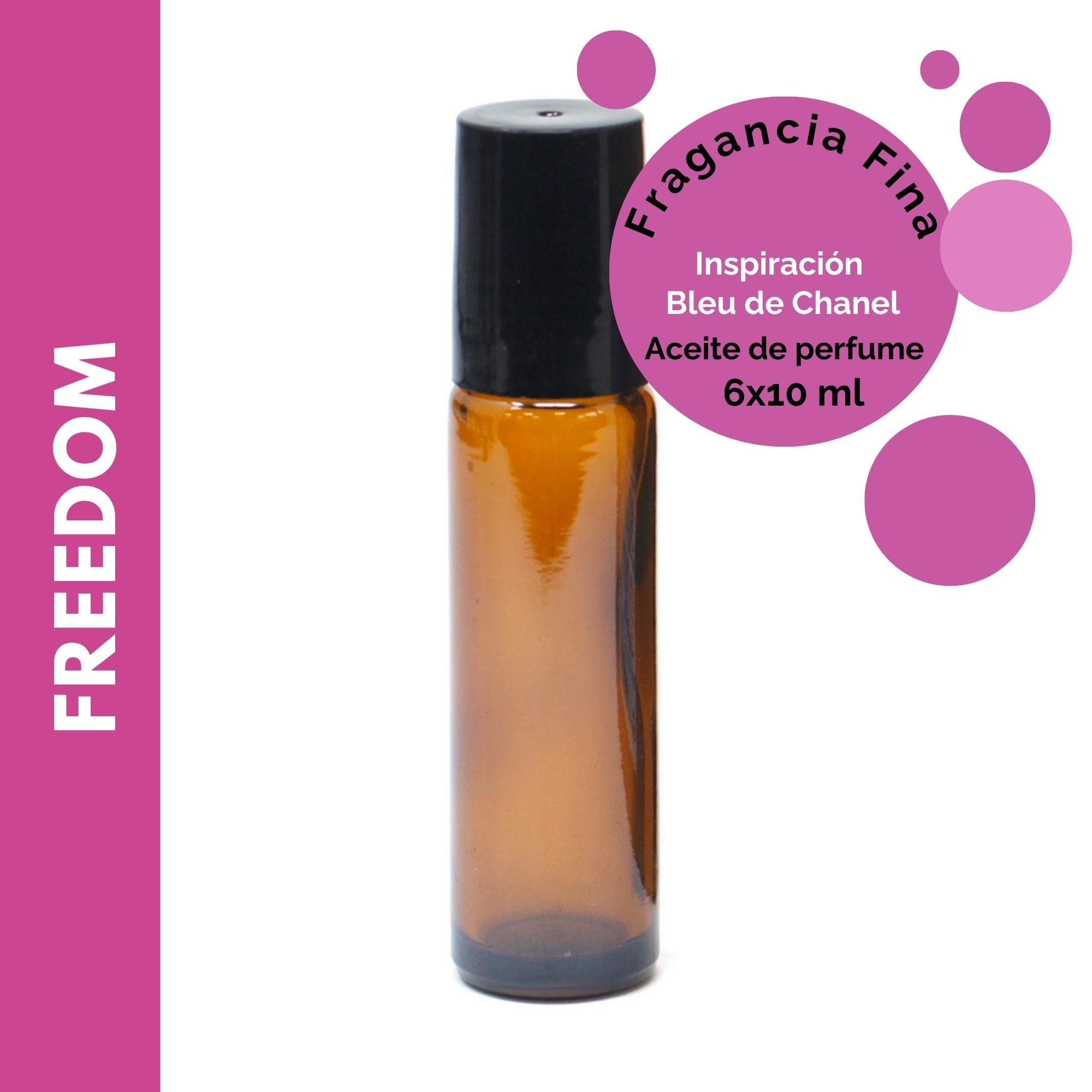 Aceite de Perfume Roll On 10ml - Sin Etiqueta - Freedom