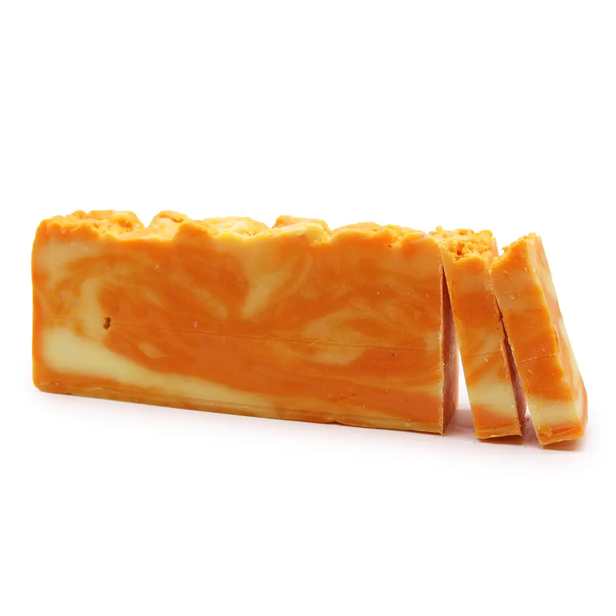 Orange - Olive Oil Soap Slice — Soap · GlowDuty apothecary