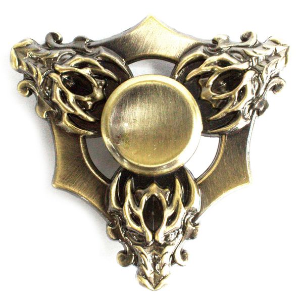 Giratório Anti-Stress de Metal - Dragões Bronze