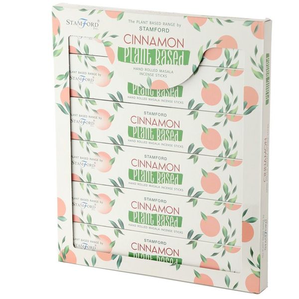 Pack de 6 Bâtonnets d'Encens Masala à Base de Plantes - Cannelle