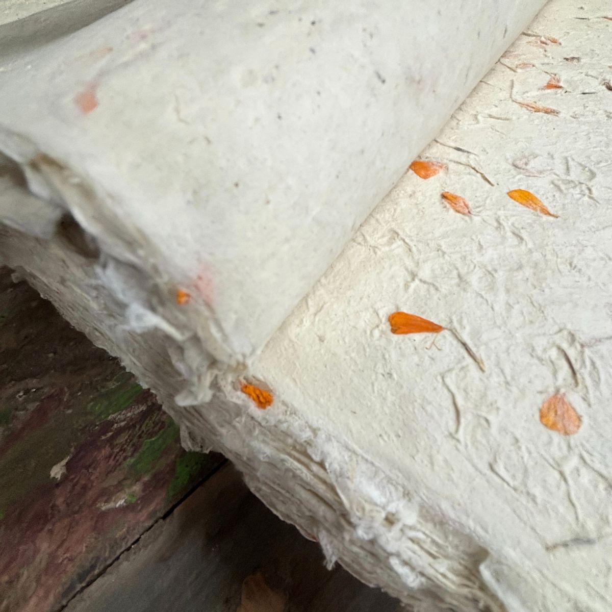 Lokta Craft / Papel de presente (51x76 cm) - Marigold
