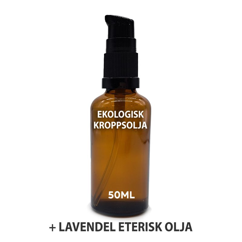 Huile Corporelle Bio 50ml - Lavande - Sans étiquette