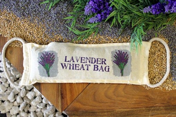 Sacs de Blé en Coton Naturel - Lavande