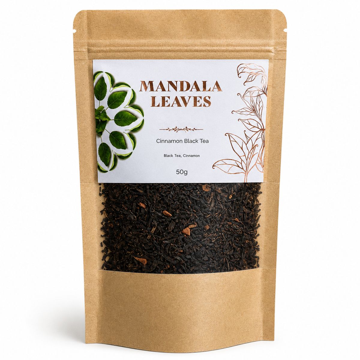 50 g de Chá Preto com Canela Biológico
