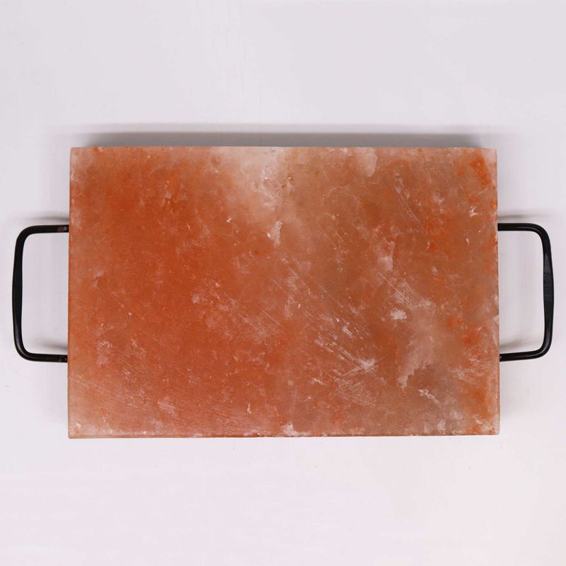 Plaque de Cuisson Barbecue en Sel de l'Himalaya - 30x20x5cm