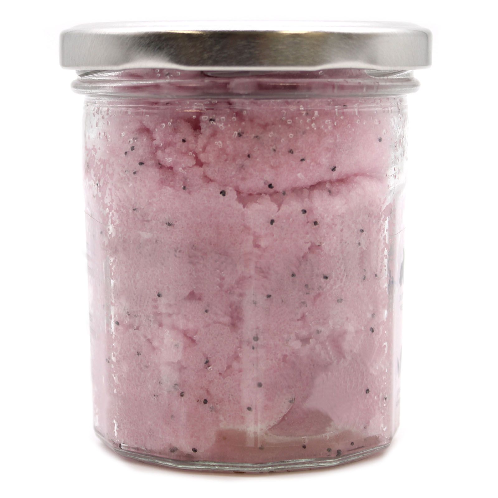 Mirisni Šećerni Piling za Tijelo - Rum od Jagoda 300 g - bez Etikete