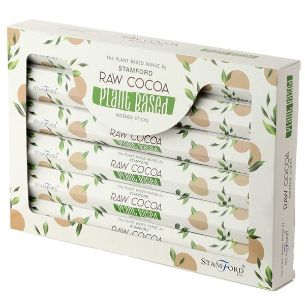 Varas de incenso à base de plantas - cacau cru