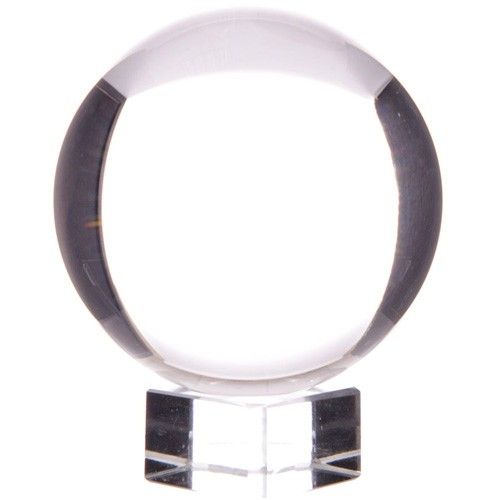 Esfera de cristal com suporte 200 mm