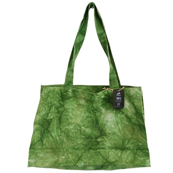 Saco de Mão -Tye-Dye Verde Floresta