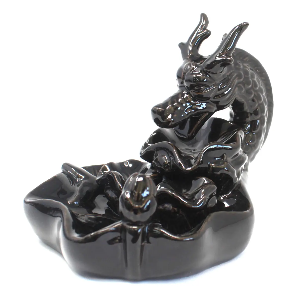 Backflow Incense Burner - Large Dragon Pool — Incense · GlowDuty apothecary