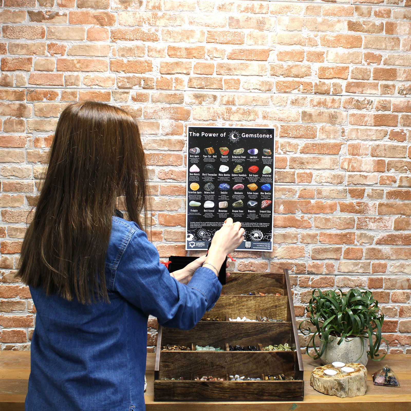 Малки африкански полирани камъни - комплект за начинаещи