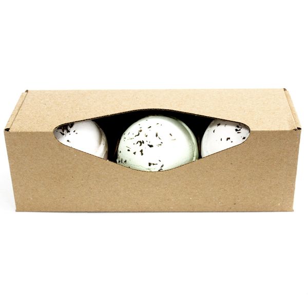 Boîtes pour 3 Petites Boules de Bain