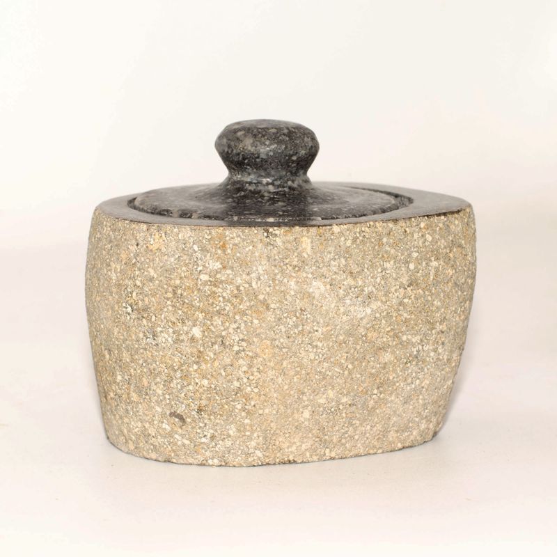 Pot d’ancrage en pierre de rivière naturelle – Petit