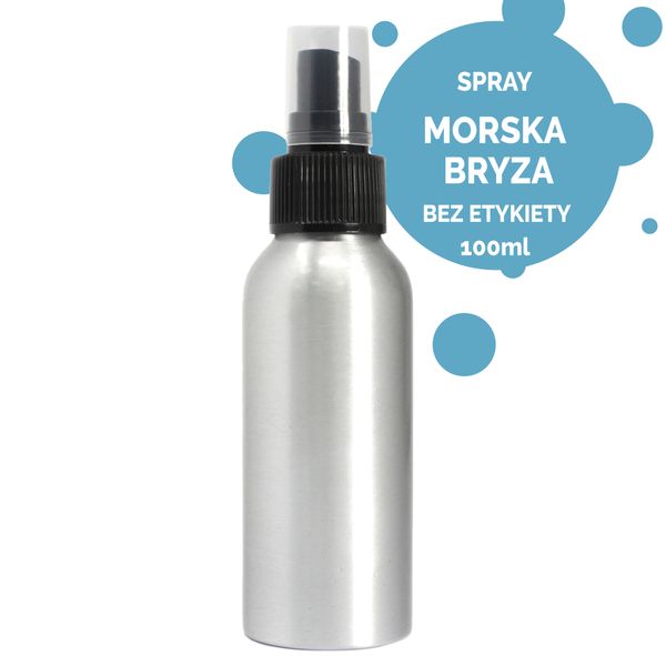 Spray Zapachowy 100 ml - Morska Bryza - BEZ ETYKIETY