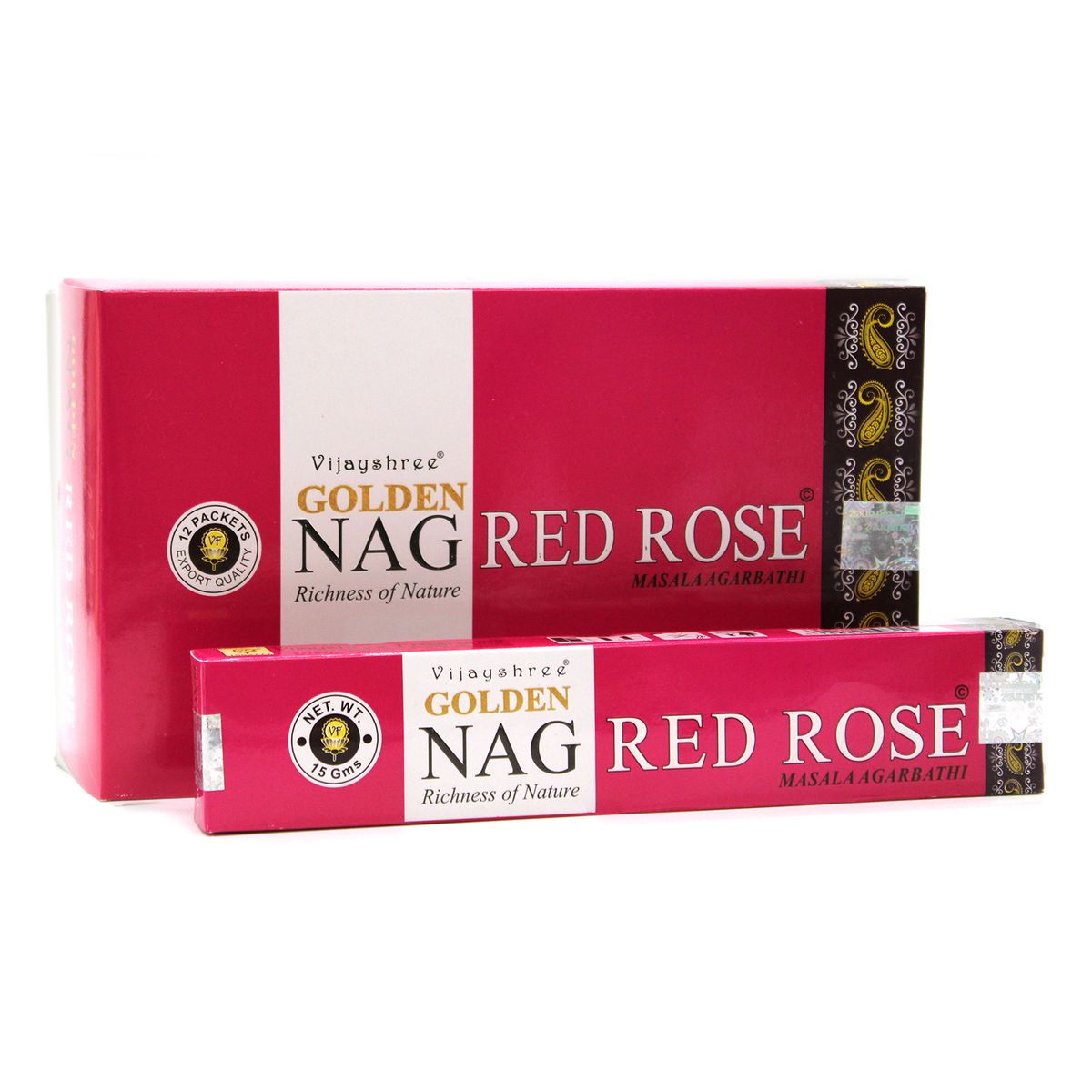 15 g Dourado Nag - Rosa Vermelha