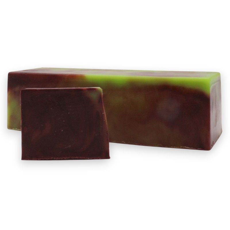 Sliced Dubai Soap Loaf (13pcs) - Emerald Truffle - White Label