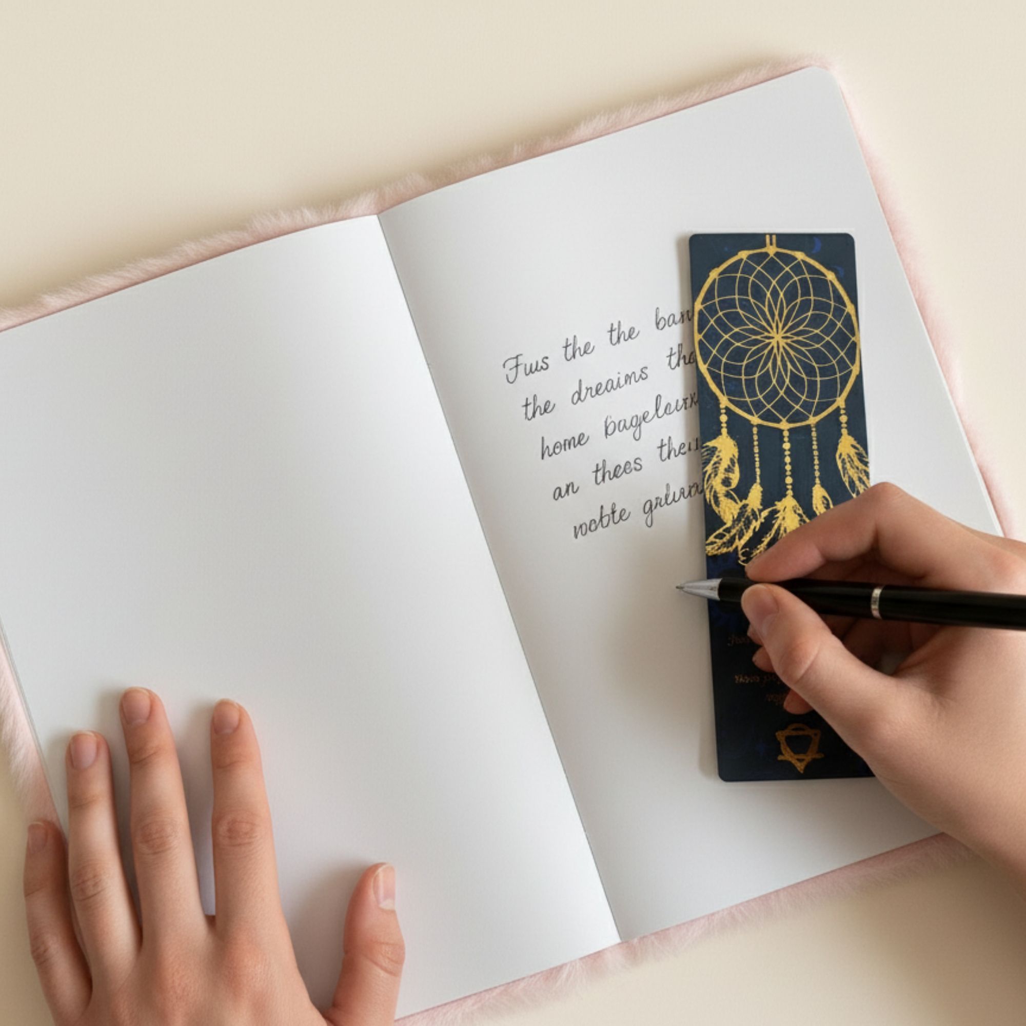 Mjuk Drömdagbok - 80 sidor - Dream Decoder