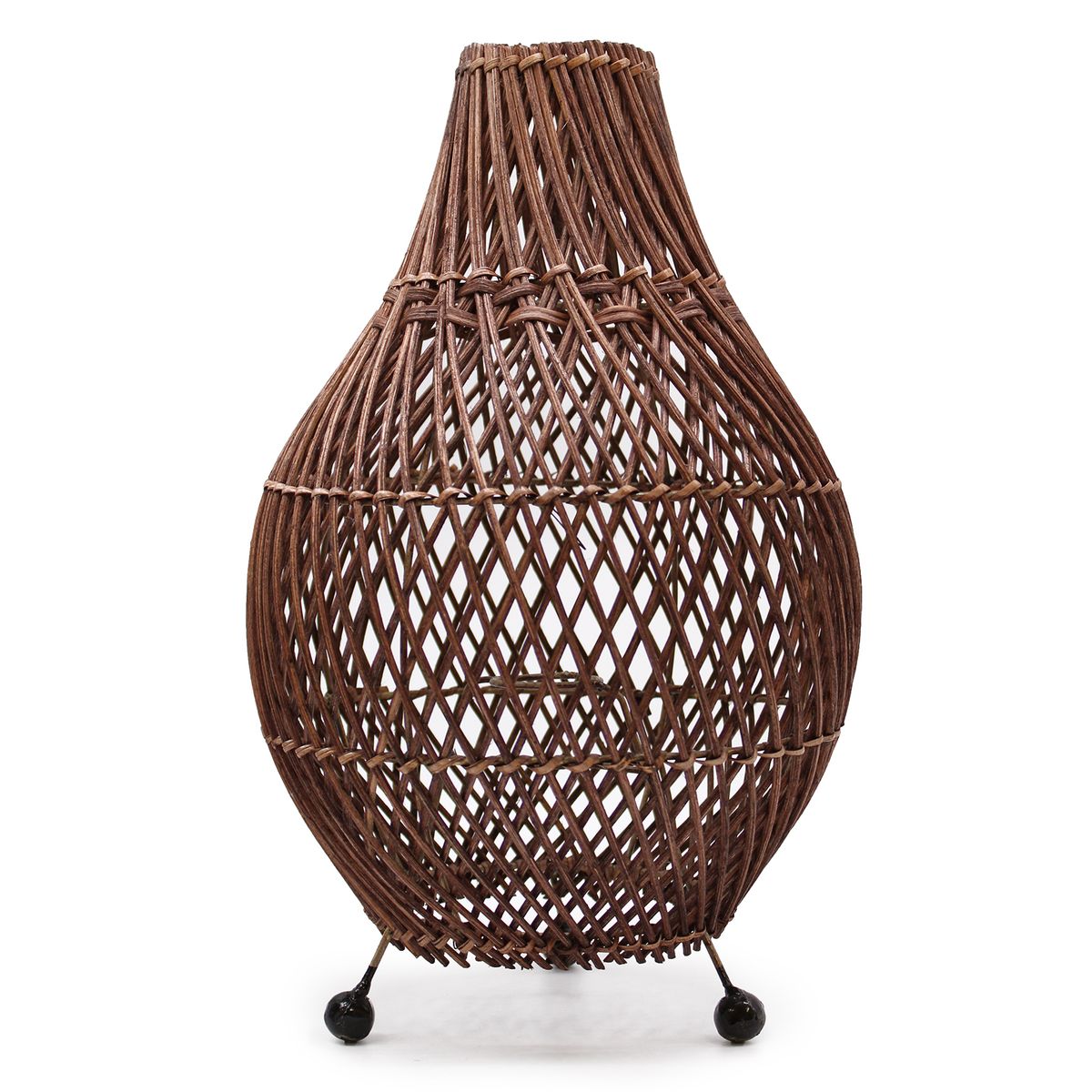 Lâmpada de mesa de Mimbre