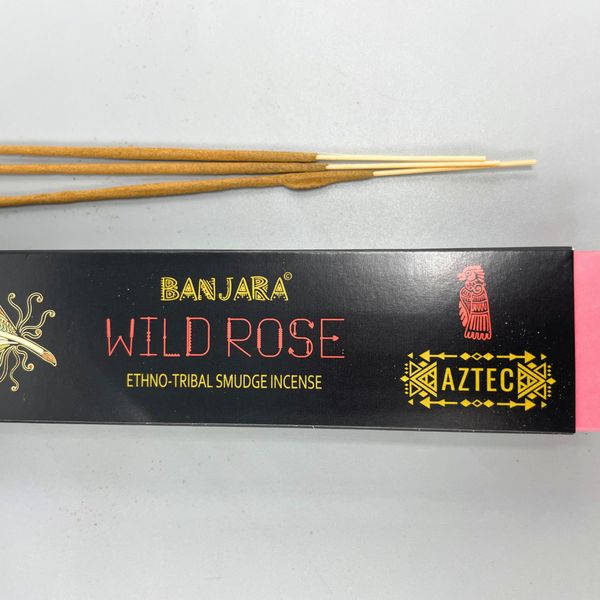 Encens de Fumigation Tribal Banjara - Rose Sauvage