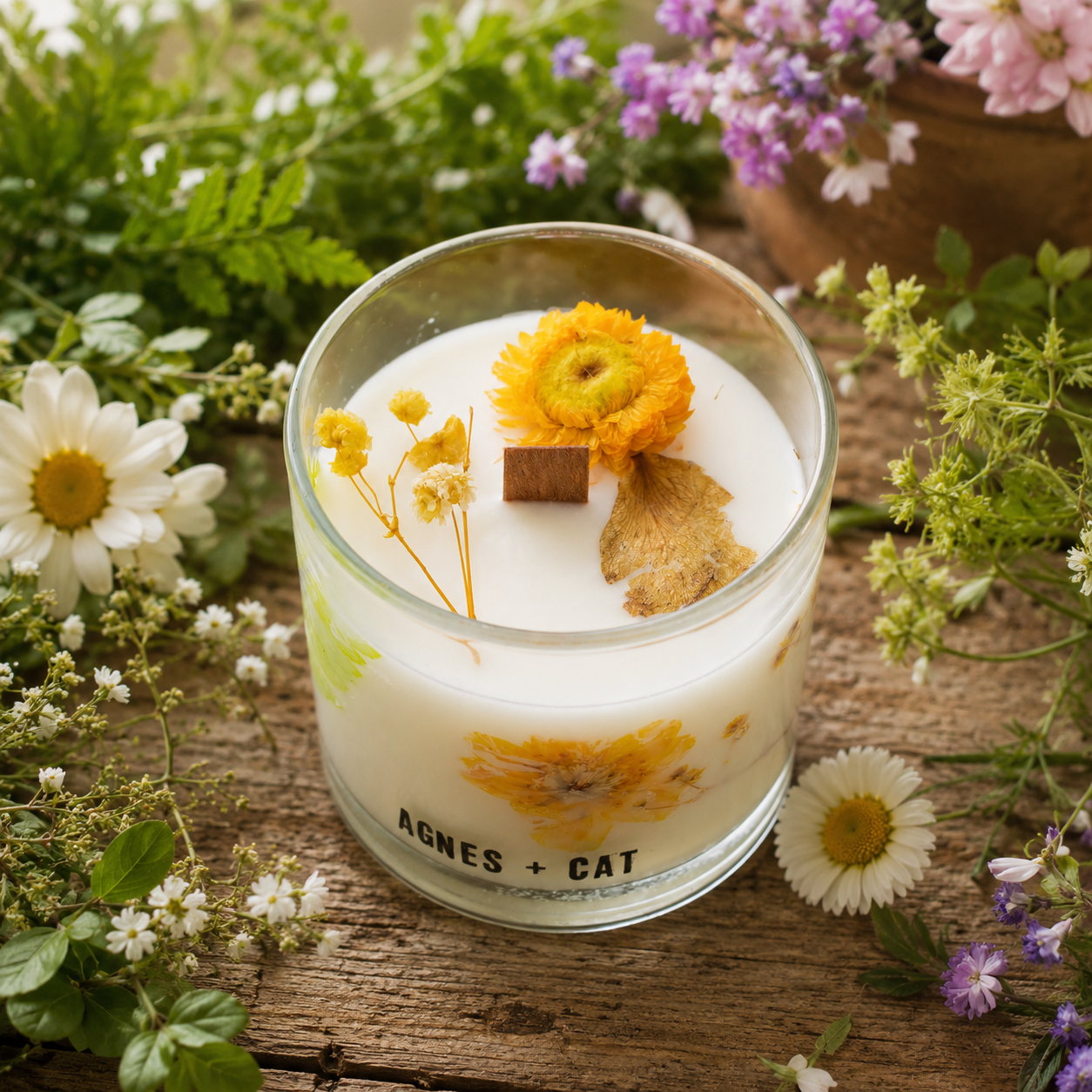 Wholesale Botanical Soy Wax Candles