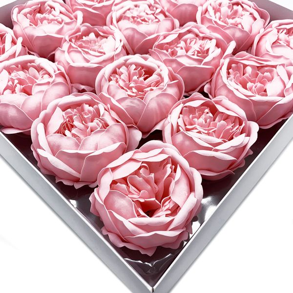 Fleurs de Savon pour Bouquet - Pivoine Large - Rose