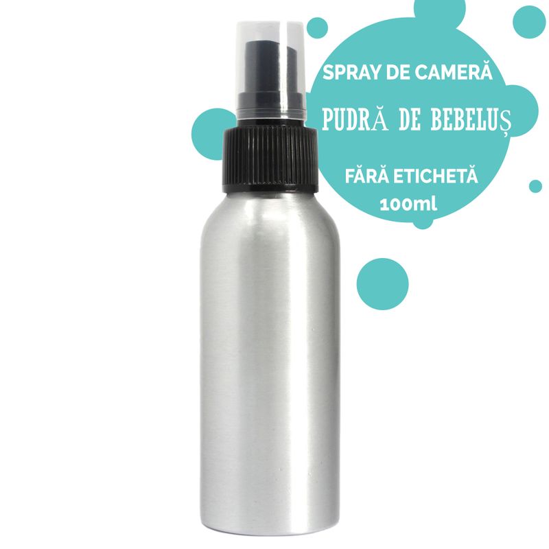 Pokojový Sprej bez Etikety 100ml - Dětský Pudr