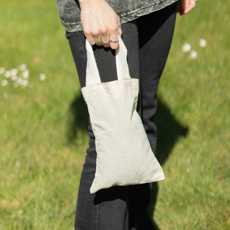 Iconic Mini Gift Tote Bag - Unprinted- (25x20cm) - Natural 4oz