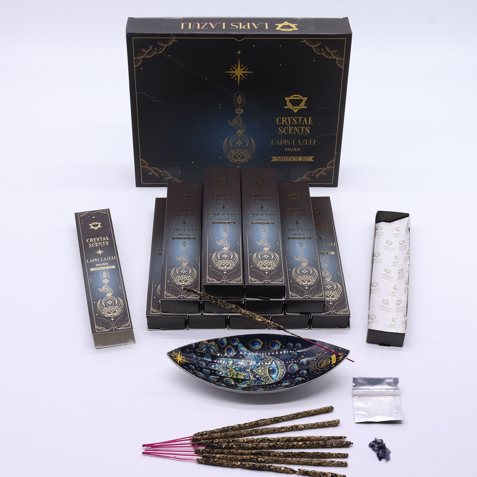 Lapis Crystal Scents Incienso de purificación - Almizcle